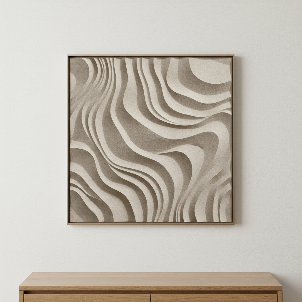 Relief Wall Art Sandform Echo