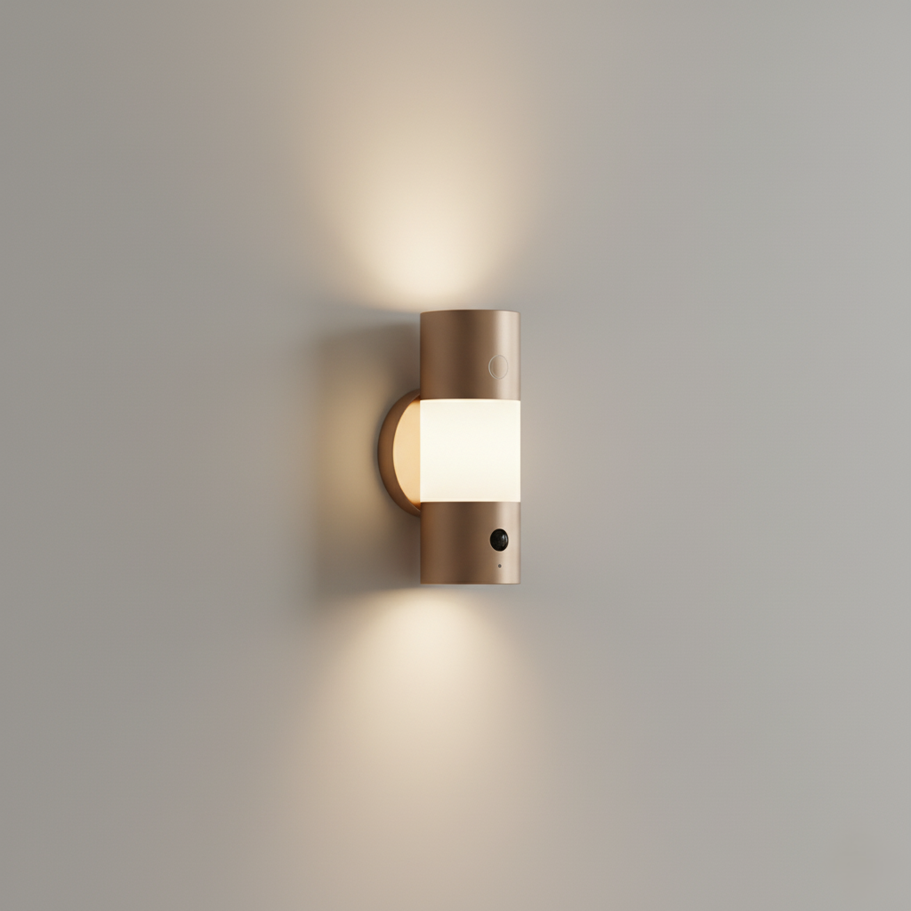 Motion Sensor Wall Light with Touch Control