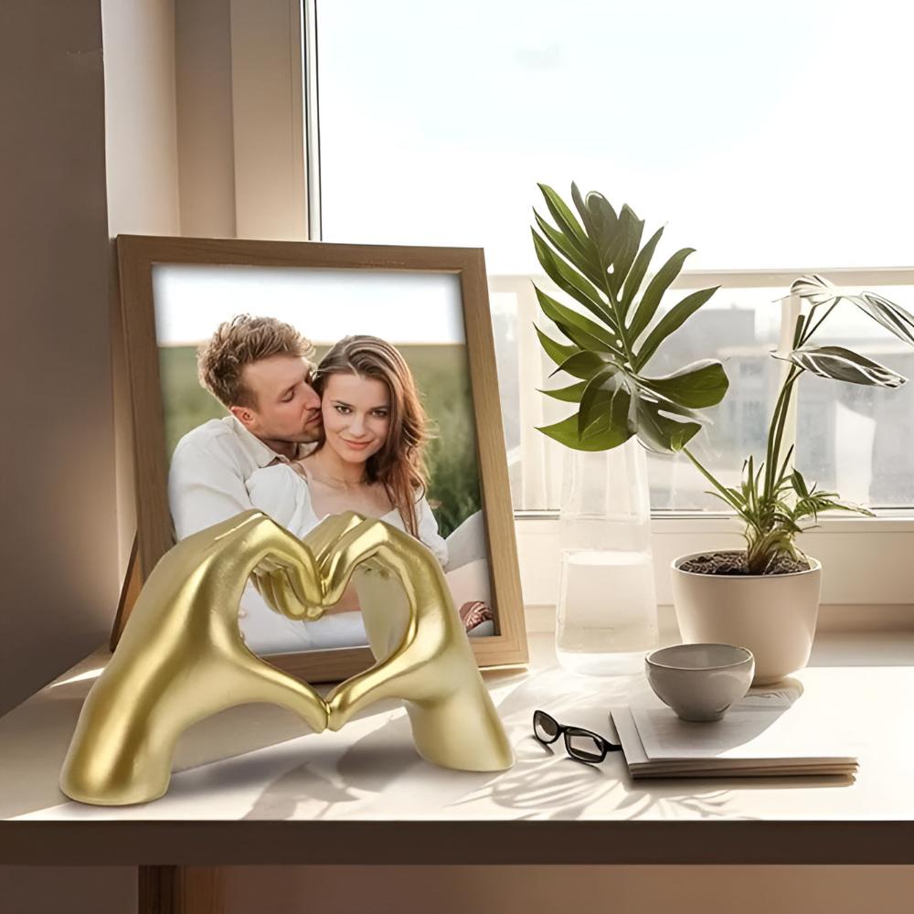 Decorative Hand Sculpture – Love Gesture Ornament for Home or Office