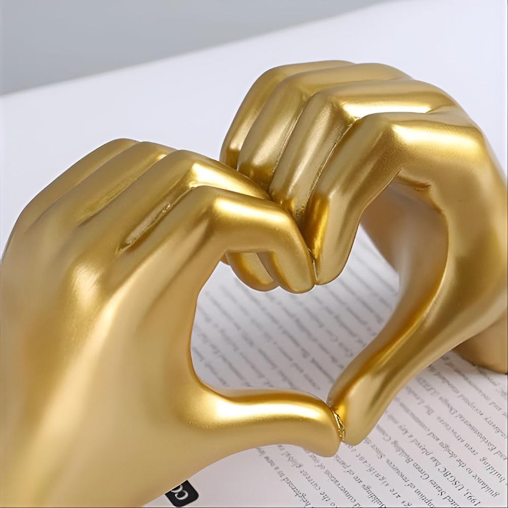 Decorative Hand Sculpture – Love Gesture Ornament for Home or Office