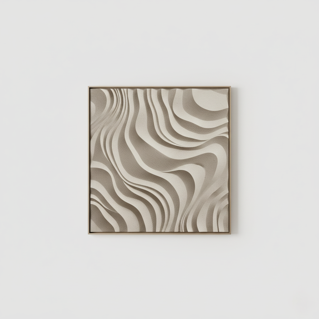 Relief Wall Art Sandform Echo