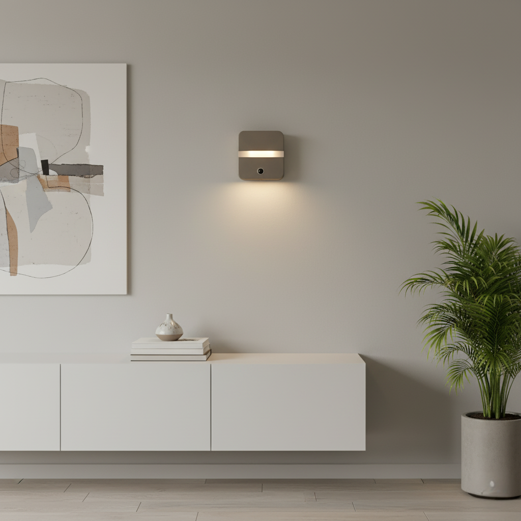 USB-C Rechargeable Wall Light with Motion Sensor – LED