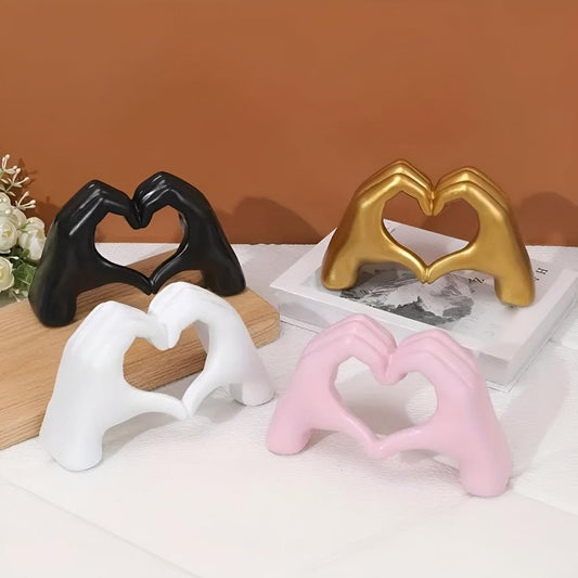 Decorative Hand Sculpture – Love Gesture Ornament for Home or Office
