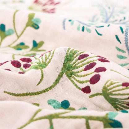 Organic Cotton Gauze Blanket – 4-Layer Lightweight Throw for Indoor & Outdoor Use