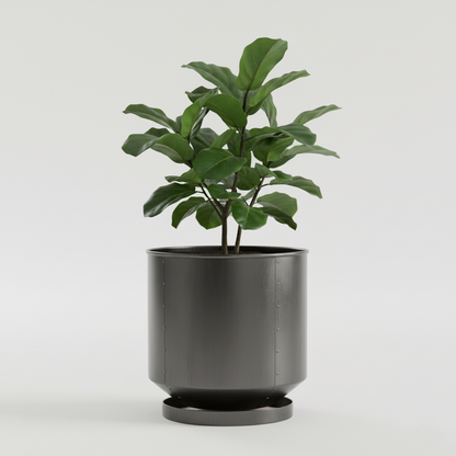 Metal Plant Pot Industrial Style